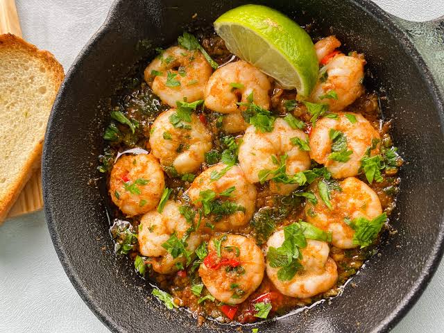 Garlic Prawns